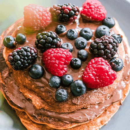 MIXベリーパンケーキ